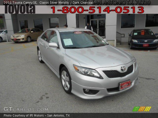 2011 Toyota Camry SE in Classic Silver Metallic