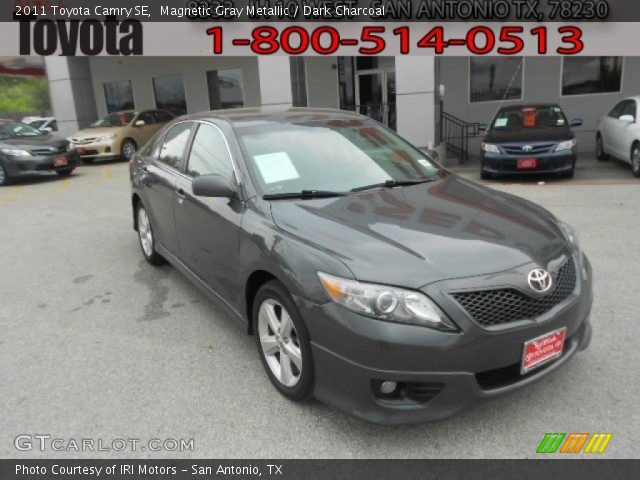 2011 Toyota Camry SE in Magnetic Gray Metallic