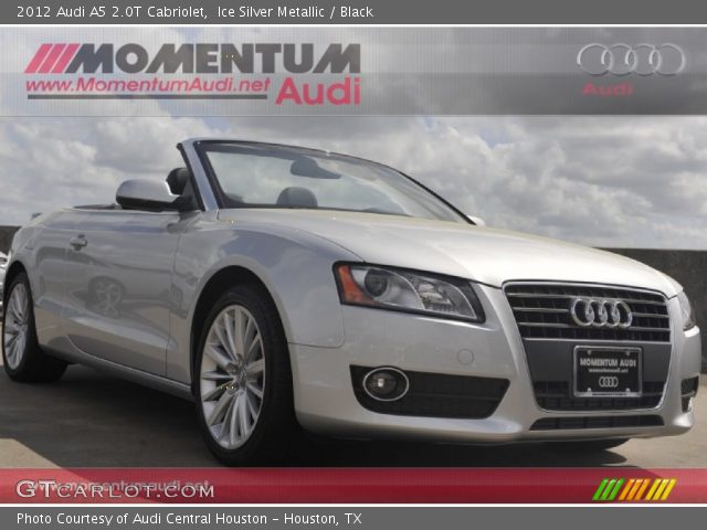 2012 Audi A5 2.0T Cabriolet in Ice Silver Metallic