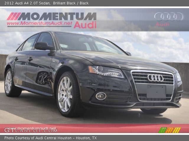 2012 Audi A4 2.0T Sedan in Brilliant Black