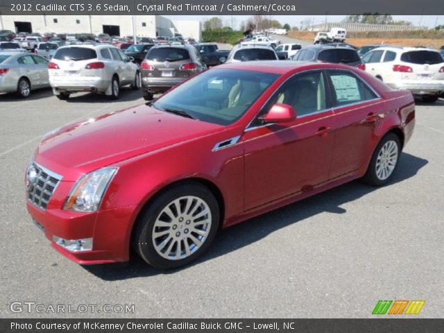 2012 Cadillac CTS 3.6 Sedan in Crystal Red Tintcoat