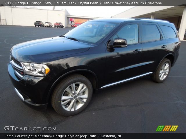 2012 Dodge Durango Crew in Brilliant Black Crystal Pearl