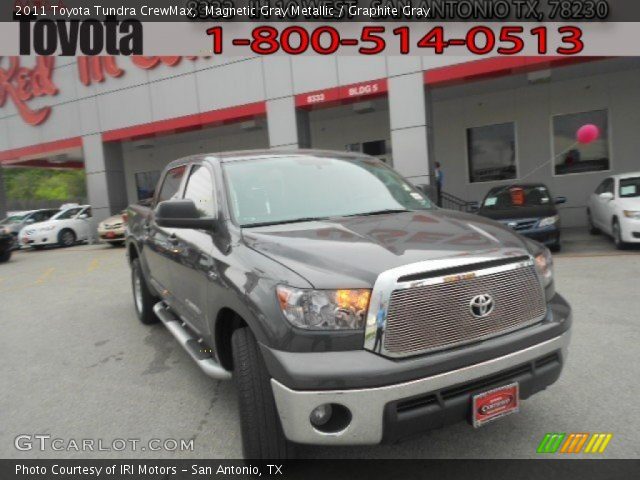 2011 Toyota Tundra CrewMax in Magnetic Gray Metallic