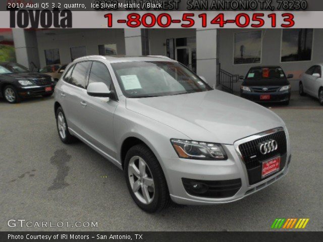2010 Audi Q5 3.2 quattro in Ice Silver Metallic