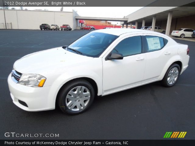 2012 Dodge Avenger SE in Bright White