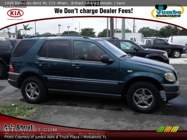 1998 Mercedes-Benz ML 320 4Matic in Brilliant Emerald Metallic