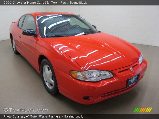 2001 Chevrolet Monte Carlo SS in Torch Red