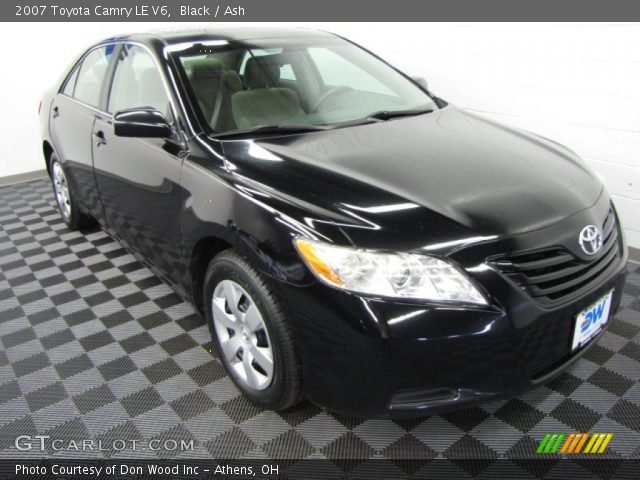 2007 Toyota Camry LE V6 in Black