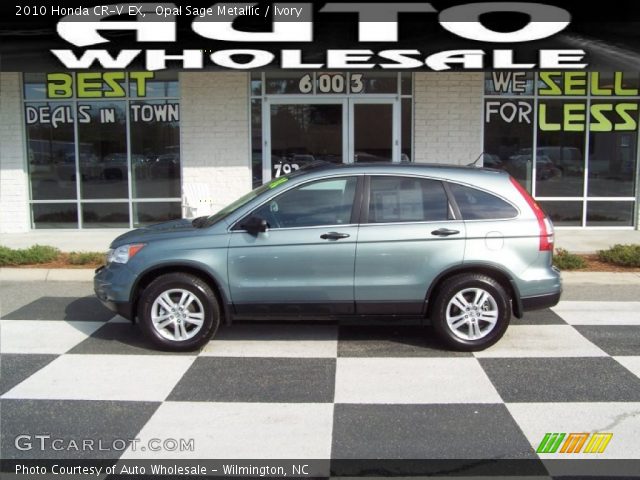 2010 Honda CR-V EX in Opal Sage Metallic