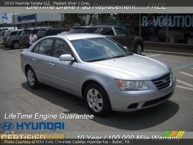 2010 Hyundai Sonata GLS in Radiant Silver