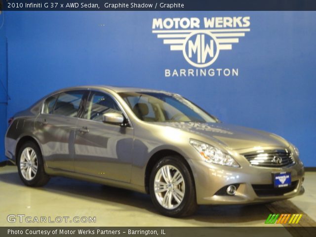 2010 Infiniti G 37 x AWD Sedan in Graphite Shadow