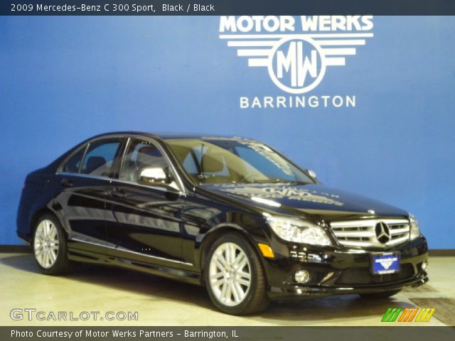 2009 Mercedes-Benz C 300 Sport in Black