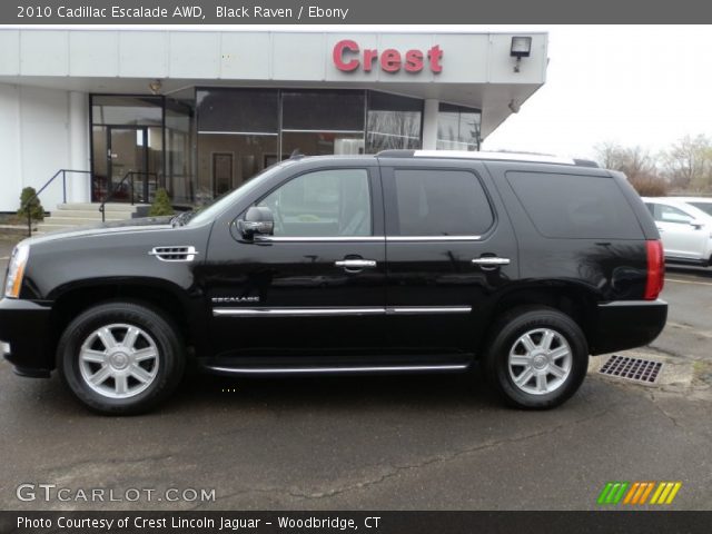 2010 Cadillac Escalade AWD in Black Raven