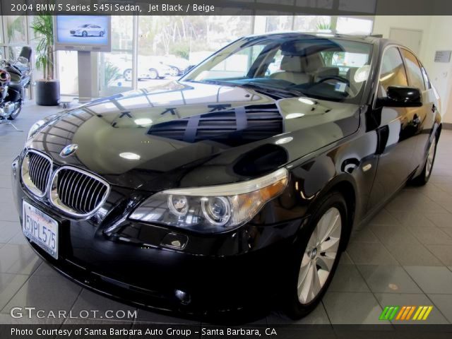 2004 BMW 5 Series 545i Sedan in Jet Black