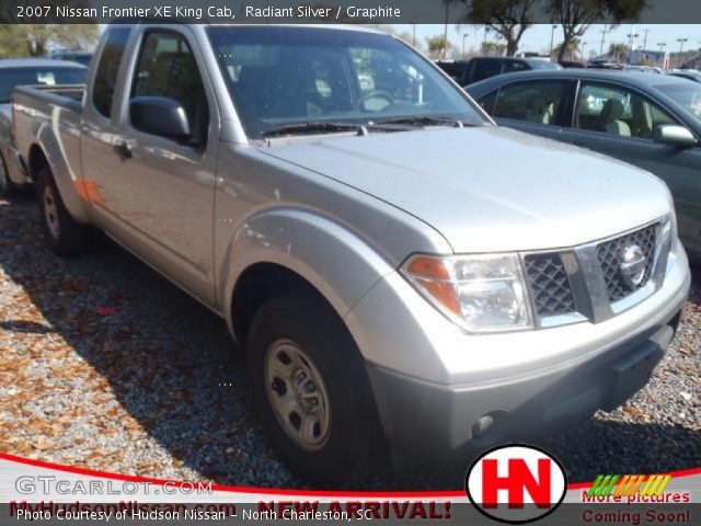 2007 Nissan Frontier XE King Cab in Radiant Silver