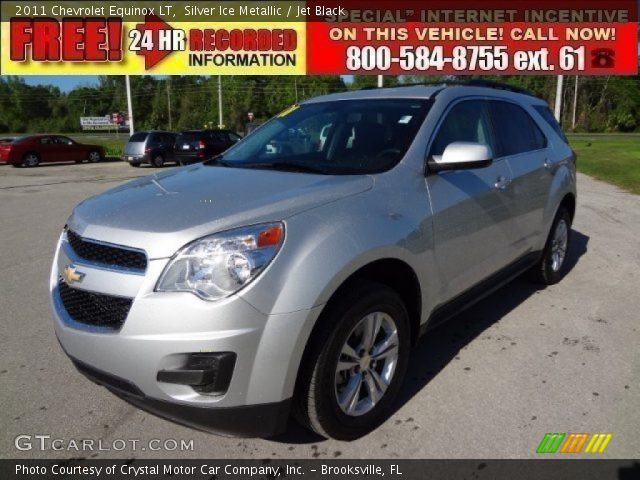 2011 Chevrolet Equinox LT in Silver Ice Metallic