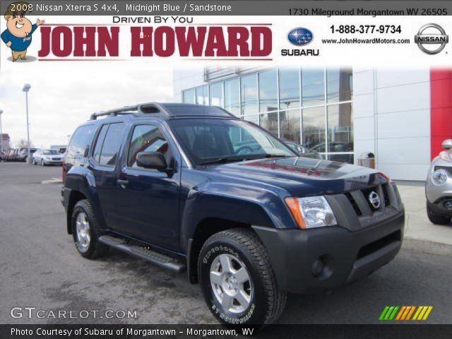 2008 Nissan Xterra S 4x4 in Midnight Blue