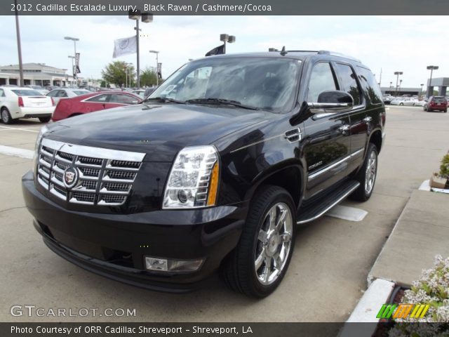 2012 Cadillac Escalade Luxury in Black Raven