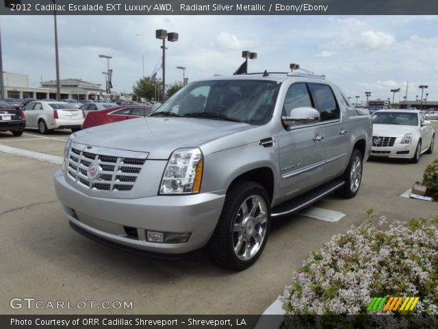 2012 Cadillac Escalade EXT Luxury AWD in Radiant Silver Metallic