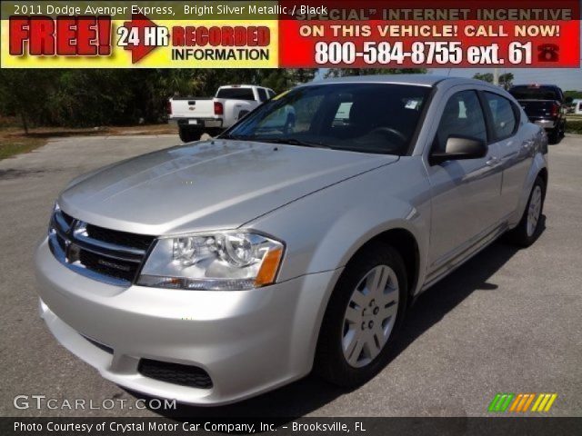 2011 Dodge Avenger Express in Bright Silver Metallic