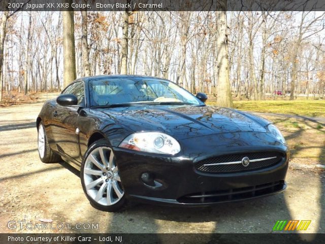 2007 Jaguar XK XK8 Coupe in Ebony Black