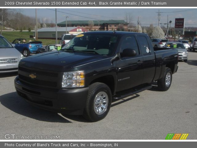 2009 Chevrolet Silverado 1500 Extended Cab 4x4 in Black Granite Metallic