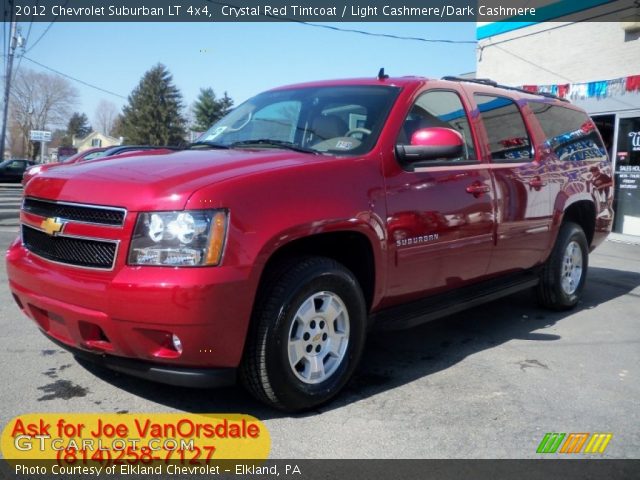 2012 Chevrolet Suburban LT 4x4 in Crystal Red Tintcoat