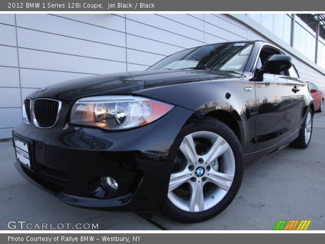2012 BMW 1 Series 128i Coupe in Jet Black