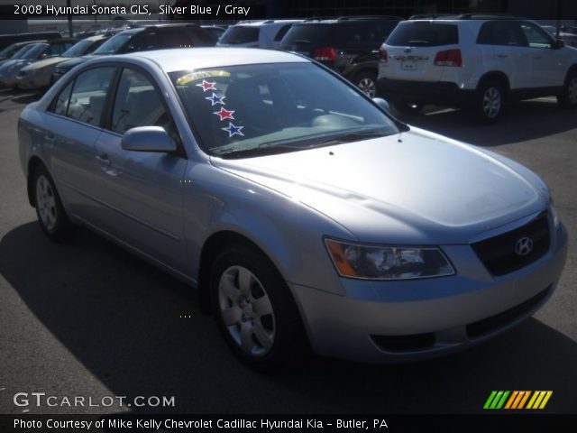 2008 Hyundai Sonata GLS in Silver Blue