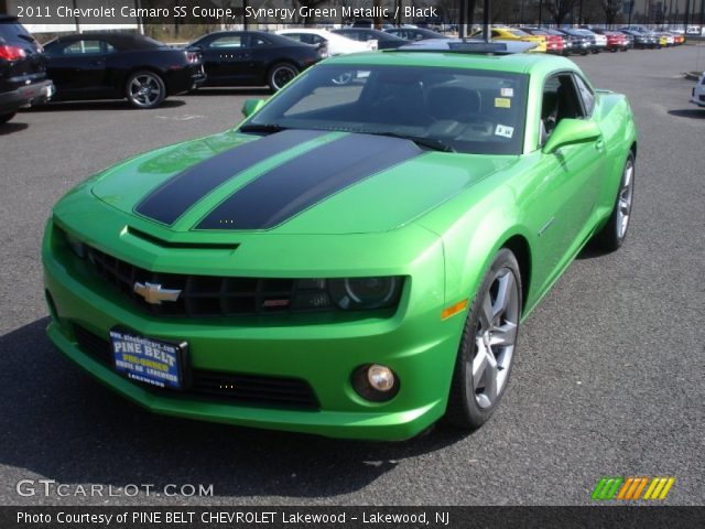 2011 Chevrolet Camaro SS Coupe in Synergy Green Metallic