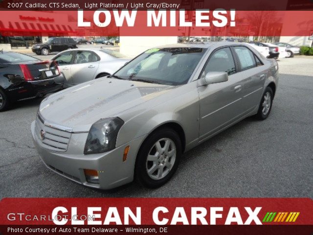 2007 Cadillac CTS Sedan in Light Platinum