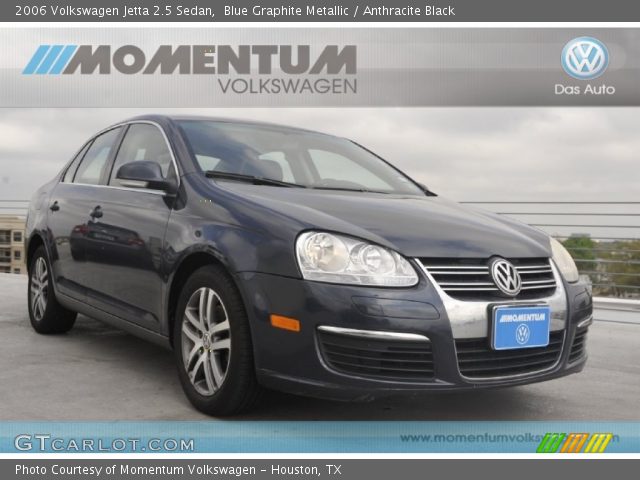 2006 Volkswagen Jetta 2.5 Sedan in Blue Graphite Metallic