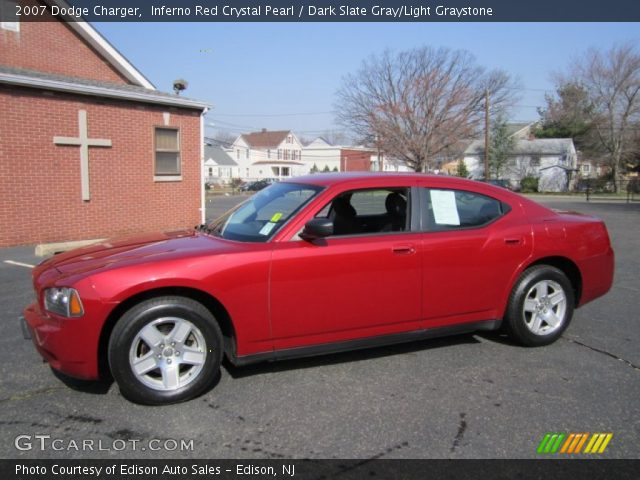 2007 Dodge Charger  in Inferno Red Crystal Pearl