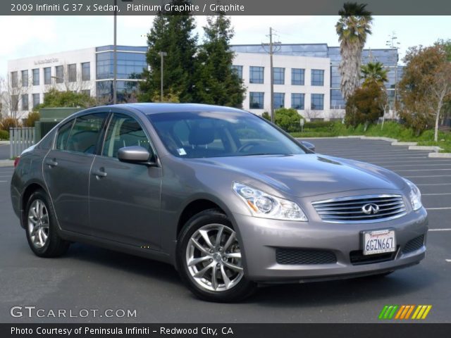 2009 Infiniti G 37 x Sedan in Platinum Graphite