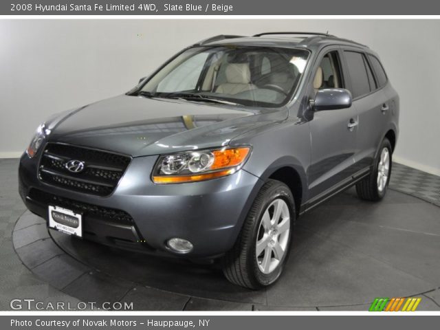 2008 Hyundai Santa Fe Limited 4WD in Slate Blue