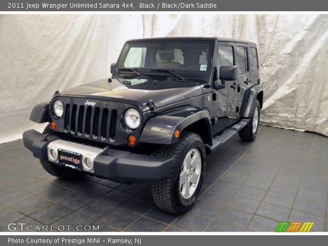 2011 Jeep Wrangler Unlimited Sahara 4x4 in Black