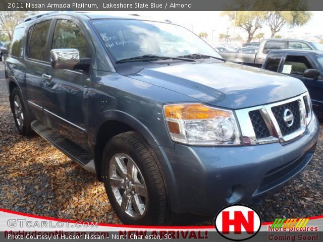 2011 Nissan Armada Platinum in Lakeshore Slate Blue