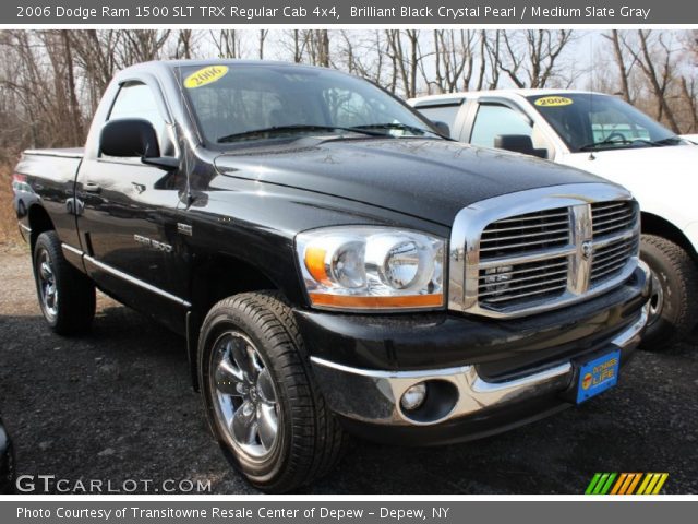 2006 Dodge Ram 1500 SLT TRX Regular Cab 4x4 in Brilliant Black Crystal Pearl