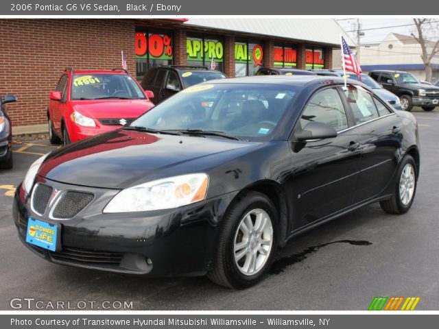 2006 Pontiac G6 V6 Sedan in Black