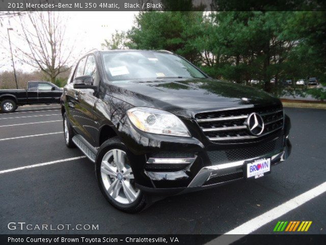 2012 Mercedes-Benz ML 350 4Matic in Black