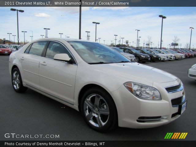 2011 Chevrolet Malibu LT in White Diamond Tricoat