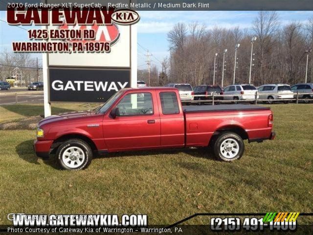 2010 Ford Ranger XLT SuperCab in Redfire Metallic