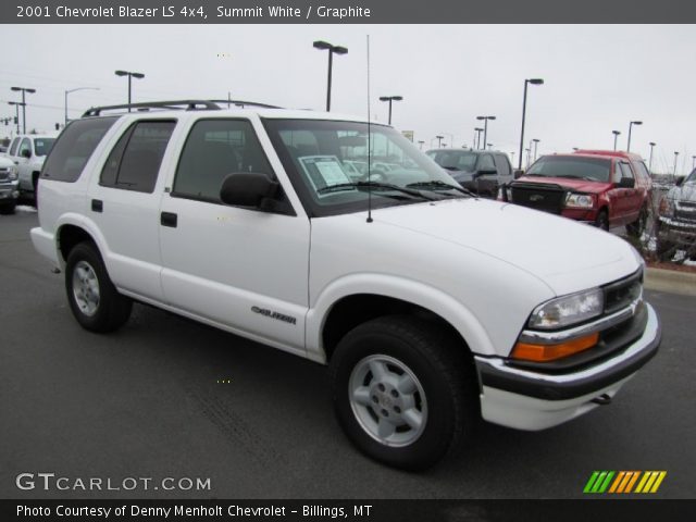 2001 Chevrolet Blazer LS 4x4 in Summit White