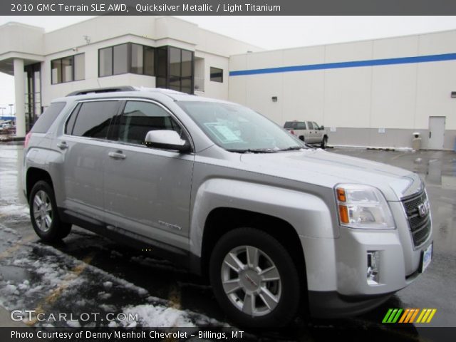 2010 GMC Terrain SLE AWD in Quicksilver Metallic