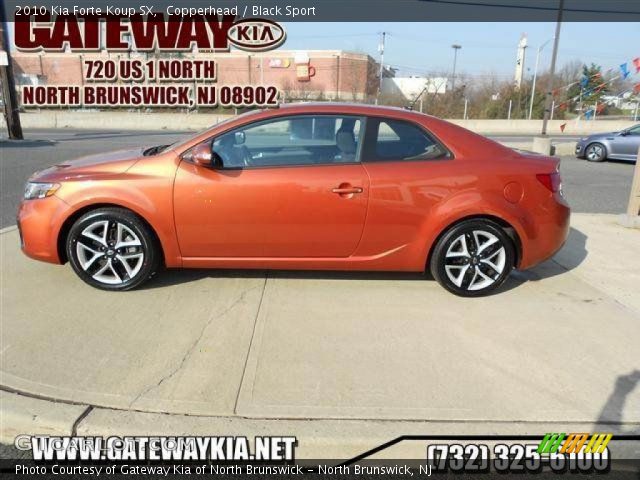 2010 Kia Forte Koup SX in Copperhead