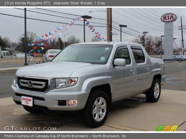 2010 Honda Ridgeline RTS in Alabaster Silver Metallic