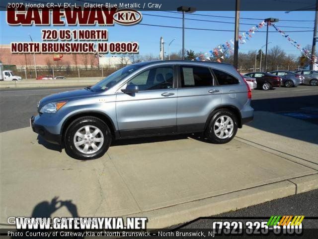 2007 Honda CR-V EX-L in Glacier Blue Metallic