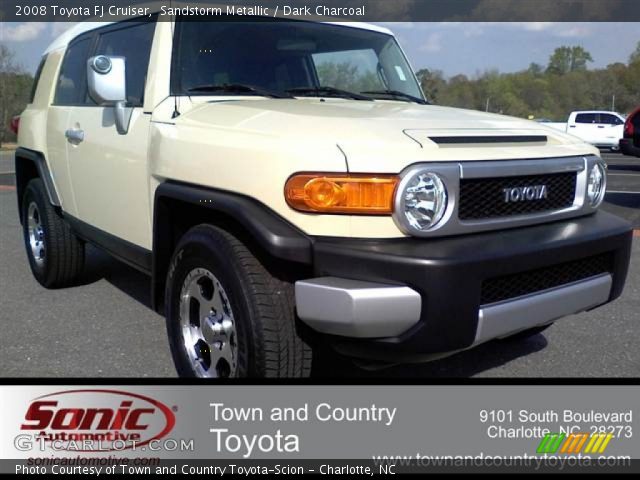 2008 Toyota FJ Cruiser  in Sandstorm Metallic