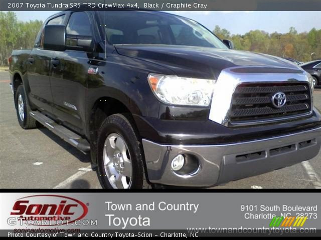 2007 Toyota Tundra SR5 TRD CrewMax 4x4 in Black