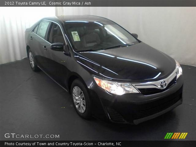 2012 Toyota Camry LE in Cosmic Gray Mica